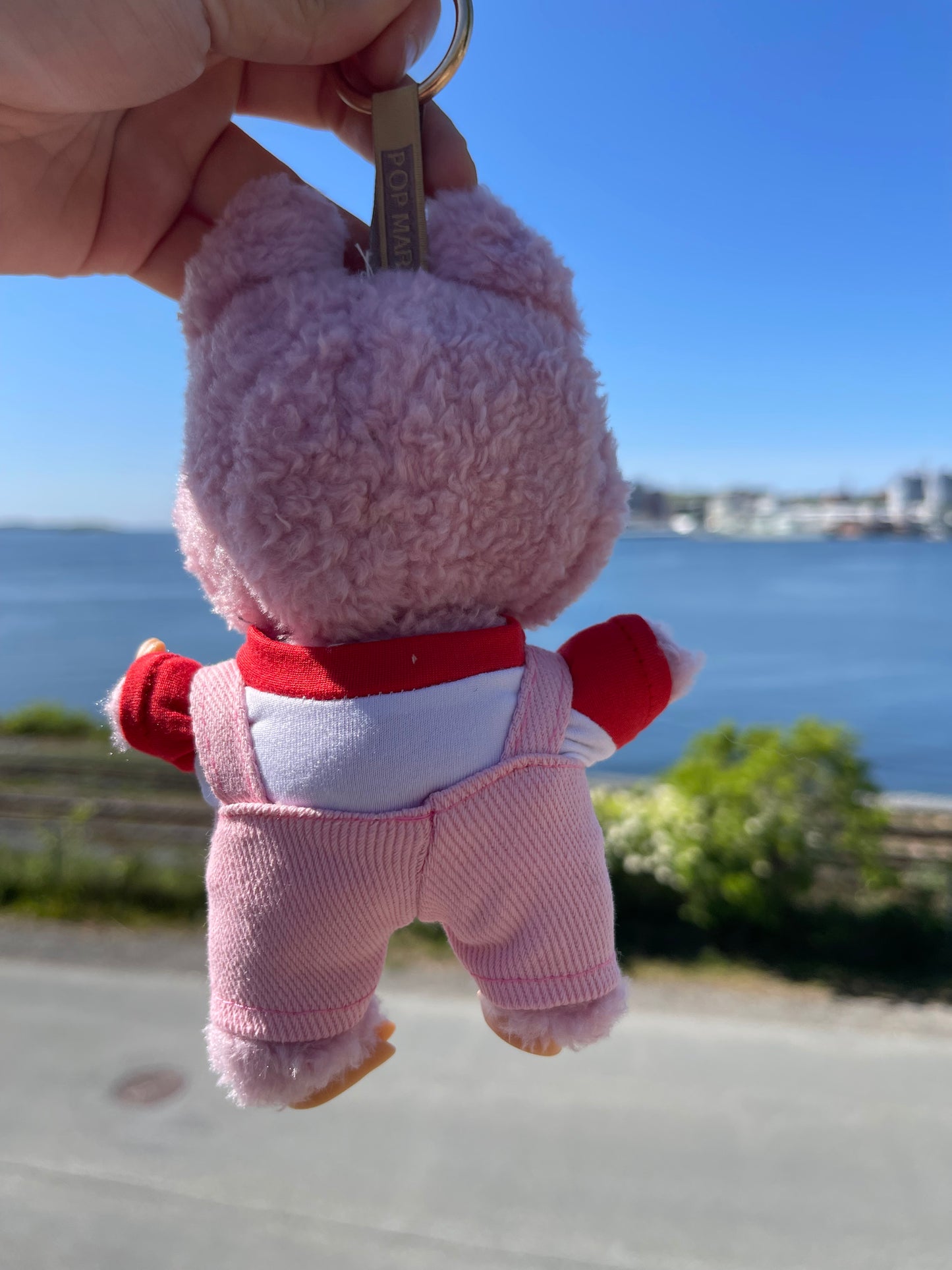 Pink Overalls w T-Shirt