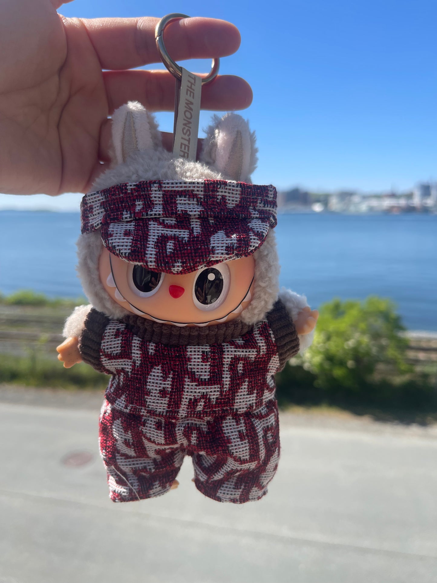 Red Knit Matching Set w Hat