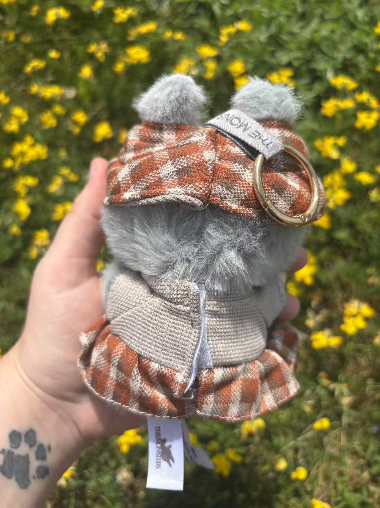 Rustic Meadow Bunny Labubu Clothes Only