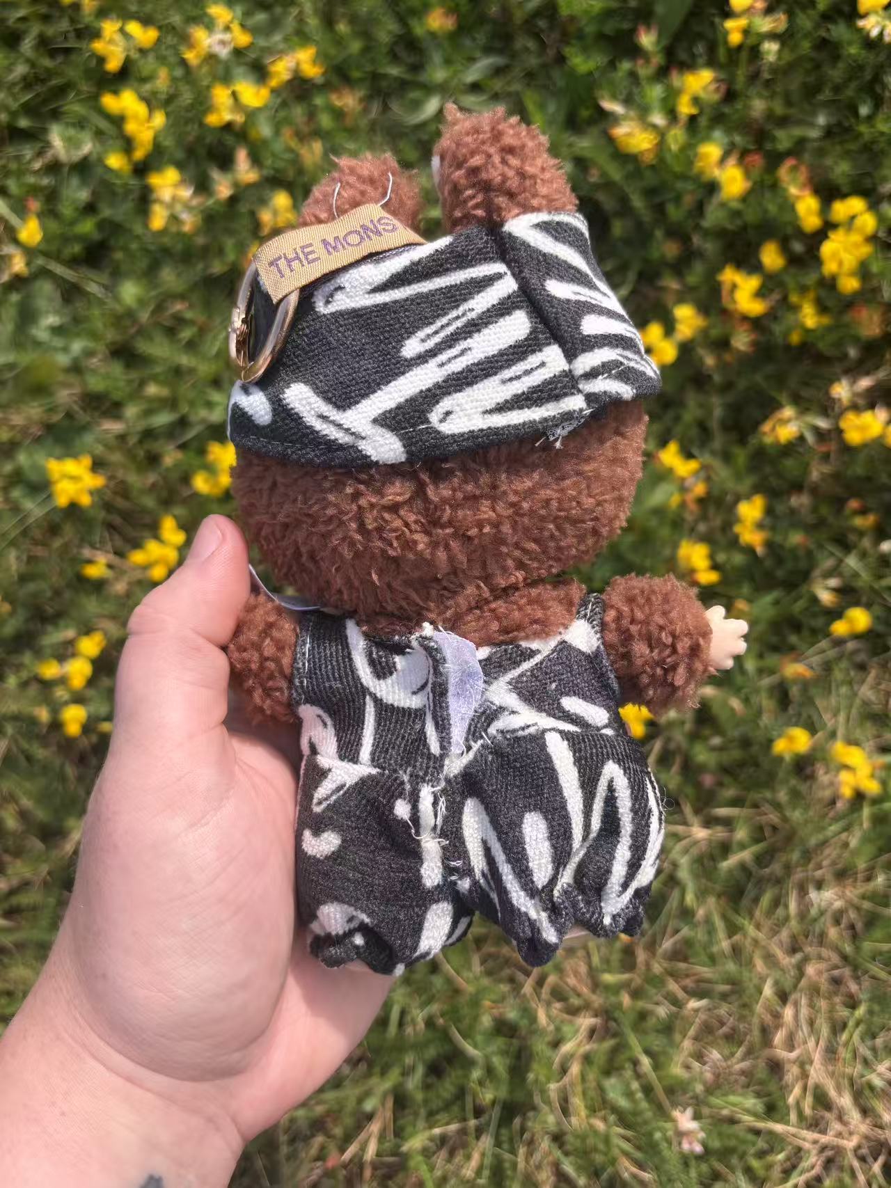 Mocha Daisy Drip Labubu Clothes Only