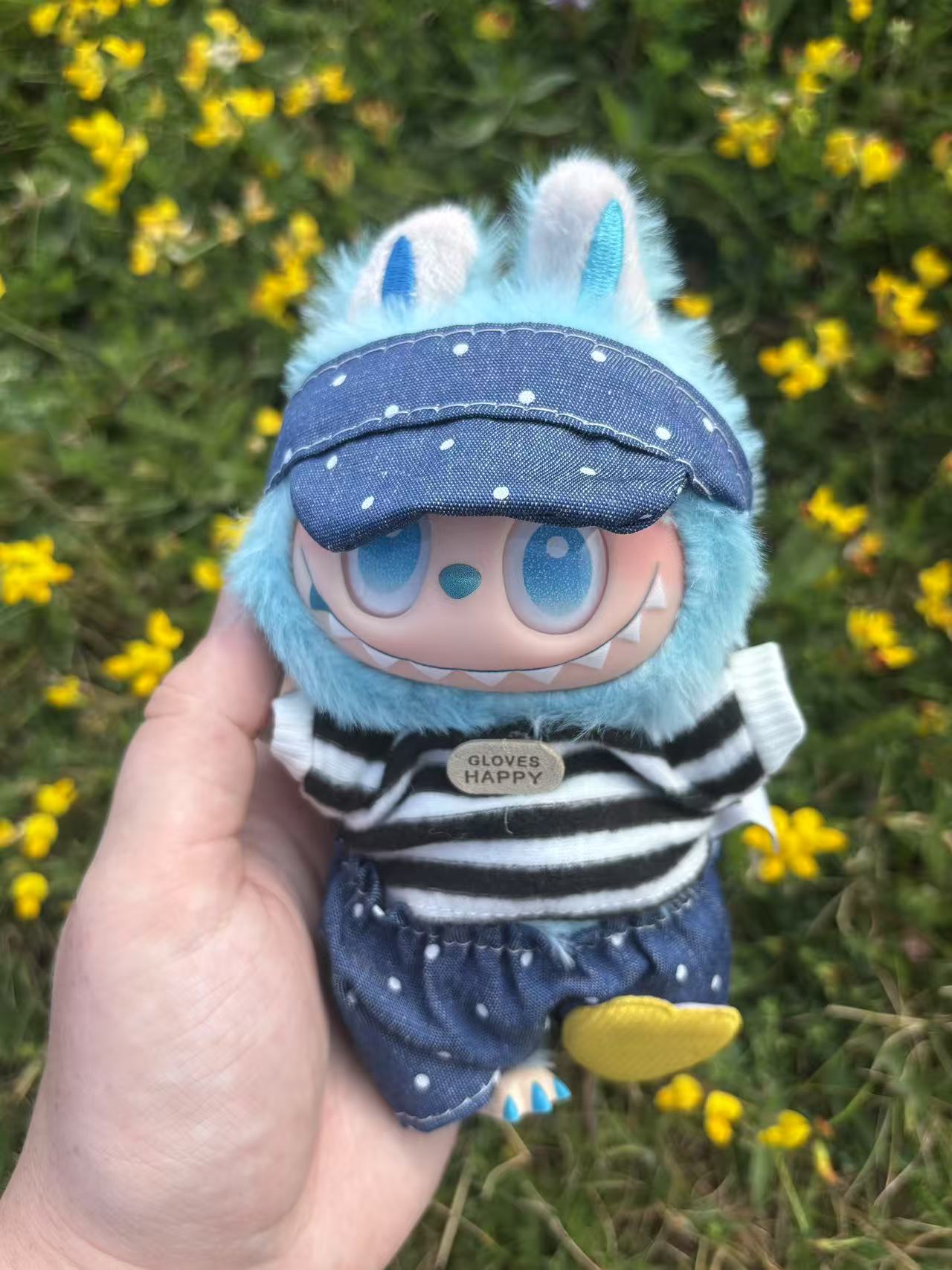 Nautical Sky Pop Labubu Clothes Only