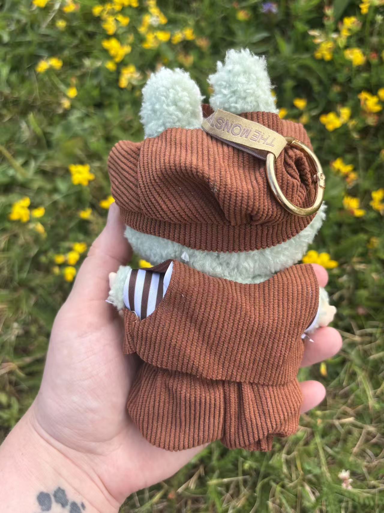 Vintage Bear Newsboy Labubu Clothes Only