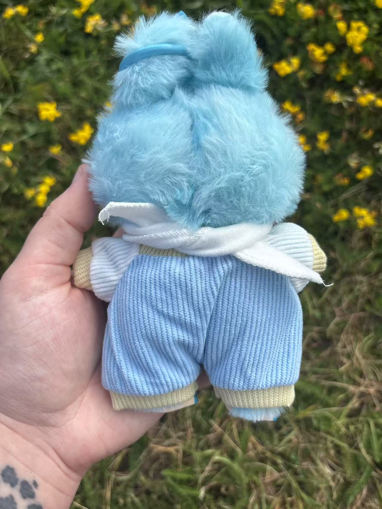 Blueberry Cherry Cuddle Labubu Clothes Only
