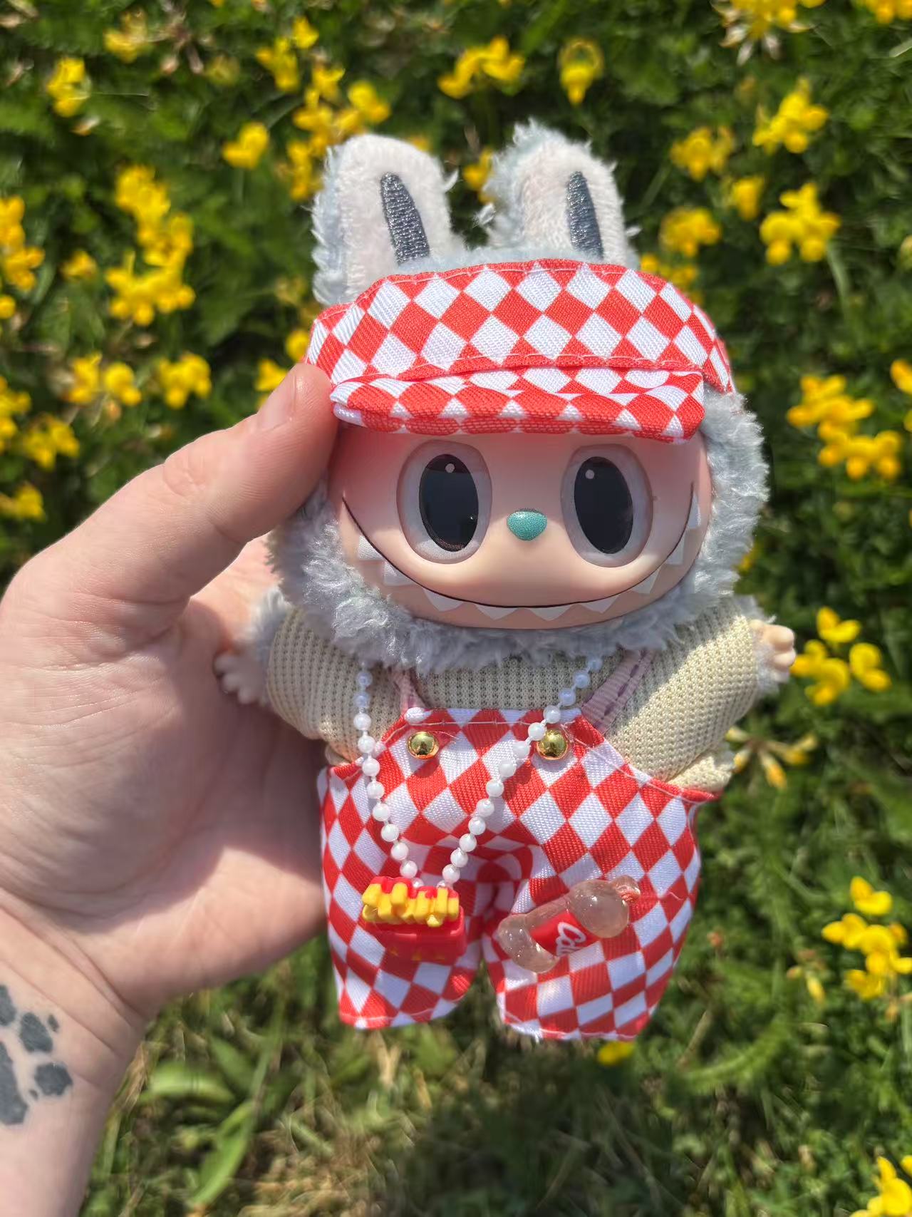Diner Bunny Deluxe Labubu Clothes Only