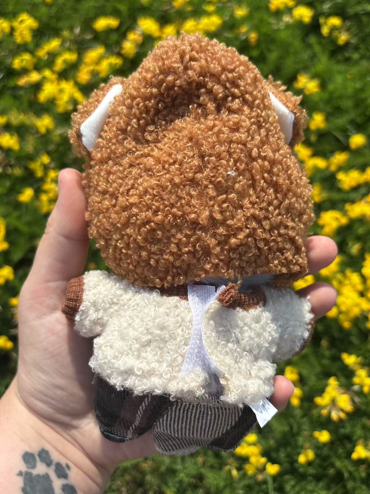 Cozy Bear Hoodie Labubu Clothes Only