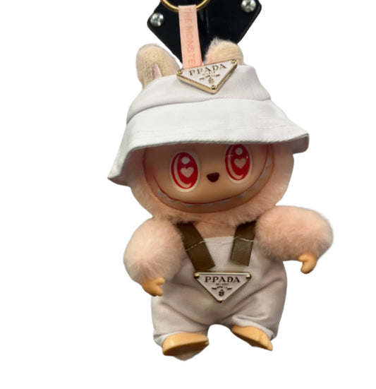 Ivory Overalls w Hat