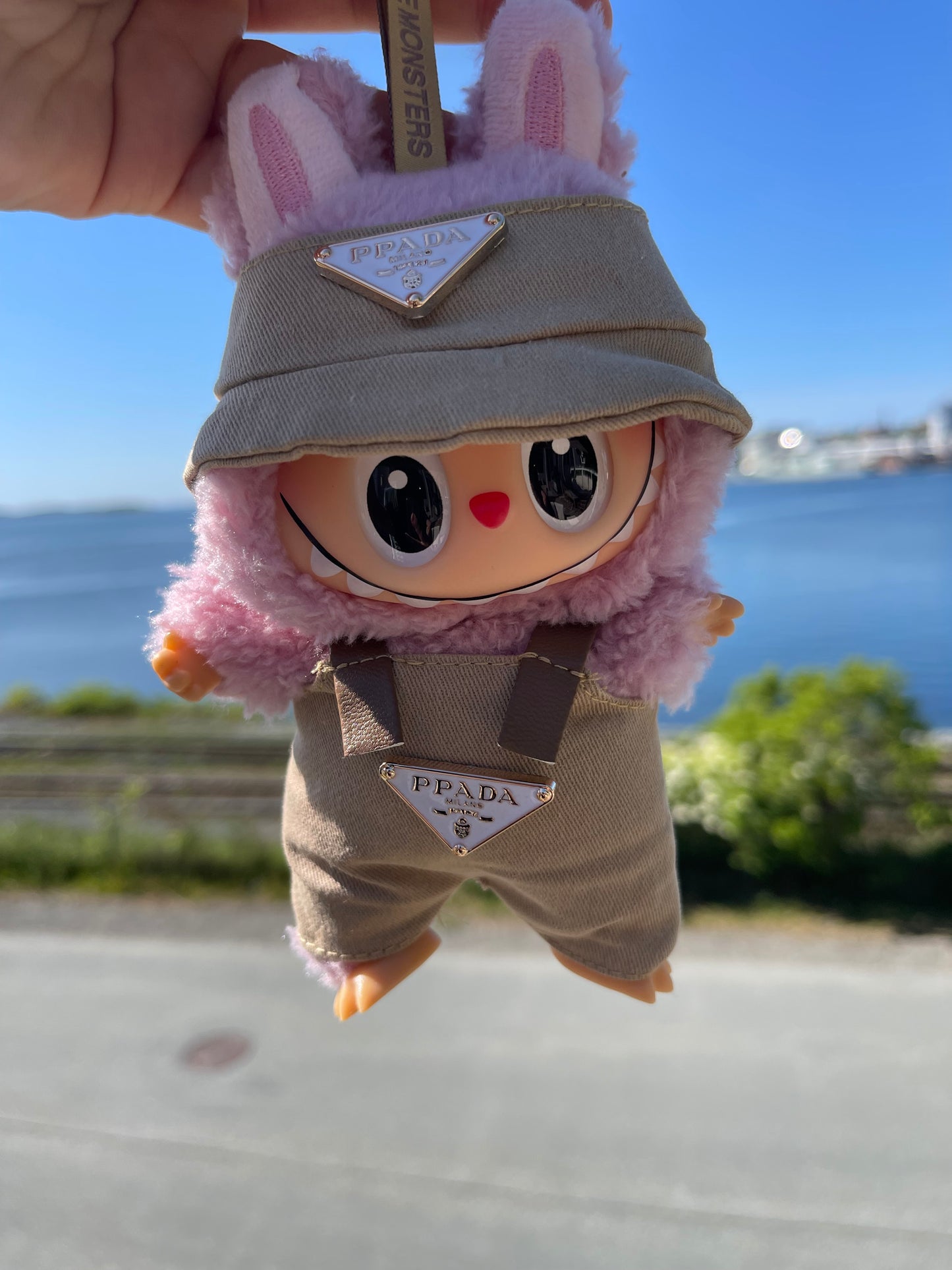 Brown Overalls w Hat