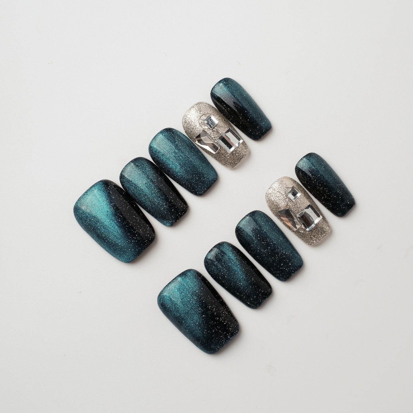 Teal Twilight Shimmer