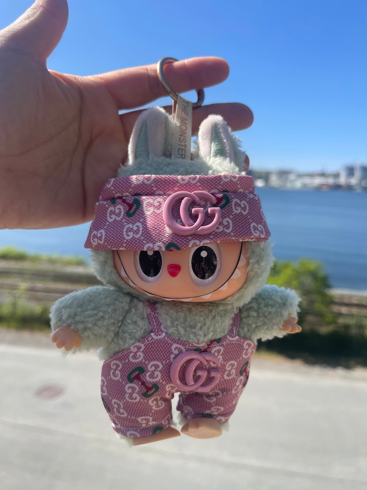 Pink Jumpsuit w Hat