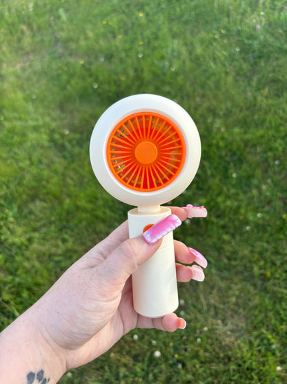 Circle LED Handheld Fan