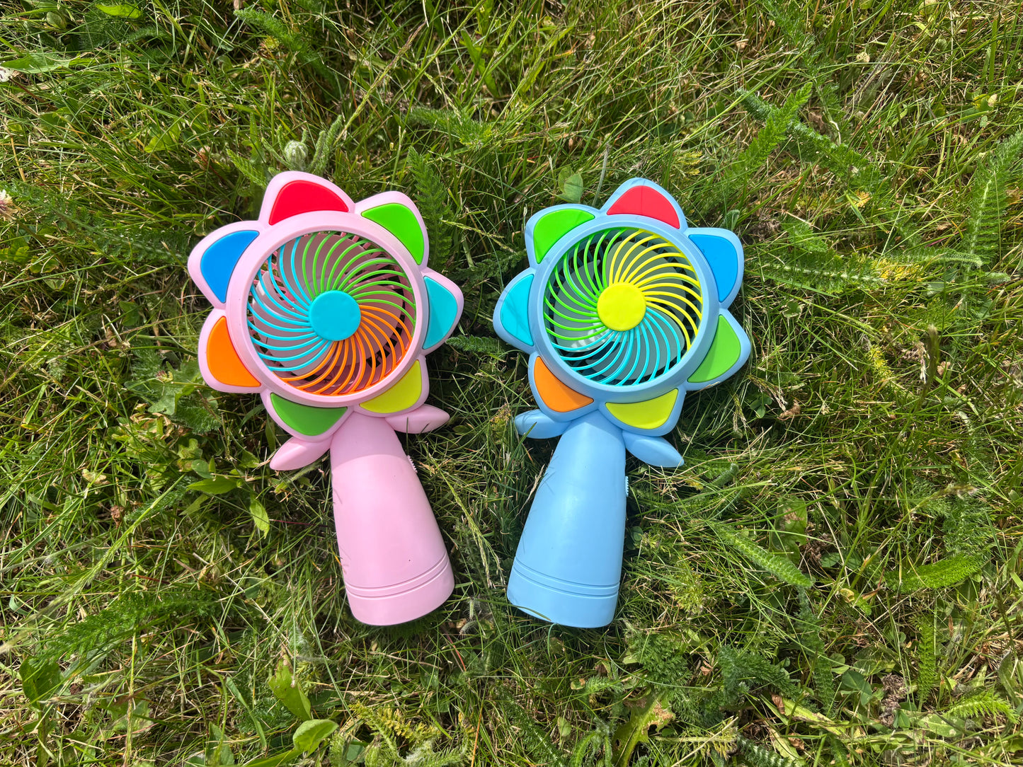 Flower LED Handheld Fan