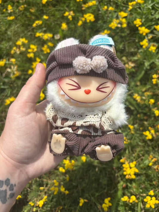Cocoa Paws Explorer Labubu Clothes Only