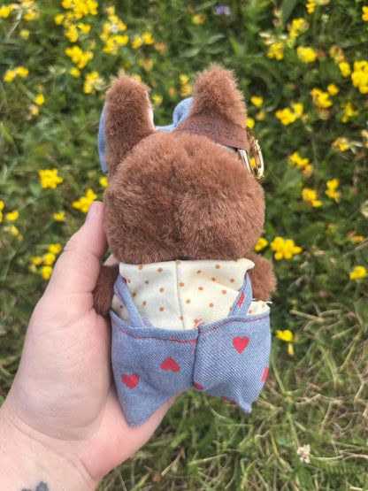 Berry Sweet Overalls Labubu Clothes