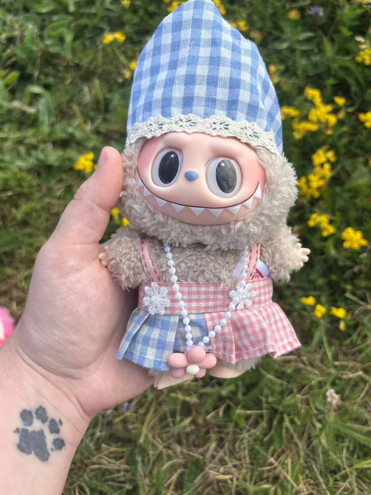 Meadow Picnic Sprite Labubu Clothes Only
