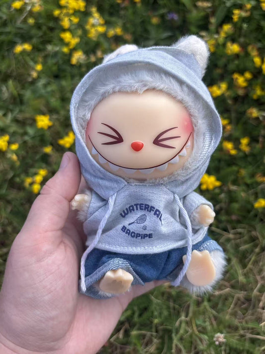 Waterfall Hoodie Look Labubu Clothes Only
