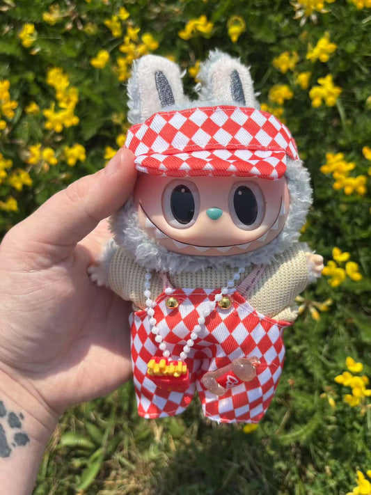 Diner Bunny Deluxe Labubu Clothes Only