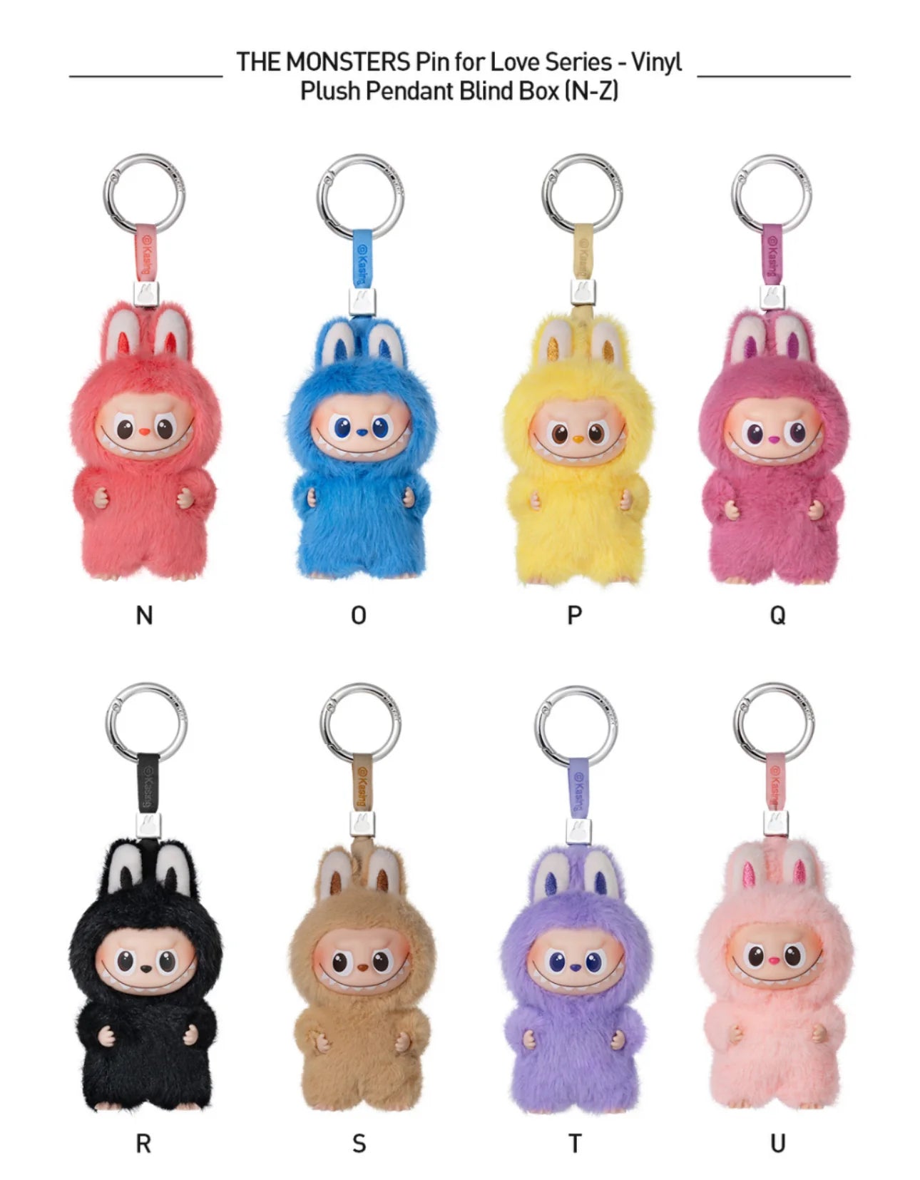 The Monsters Pin for Love N-Z Blind Box