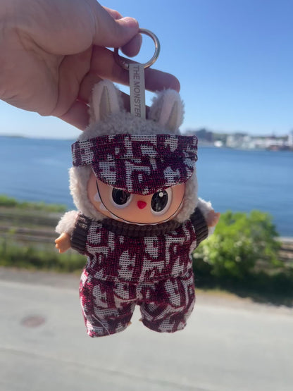 Red Knit Matching Set w Hat