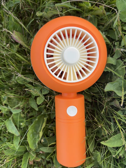 Circle LED Handheld Fan