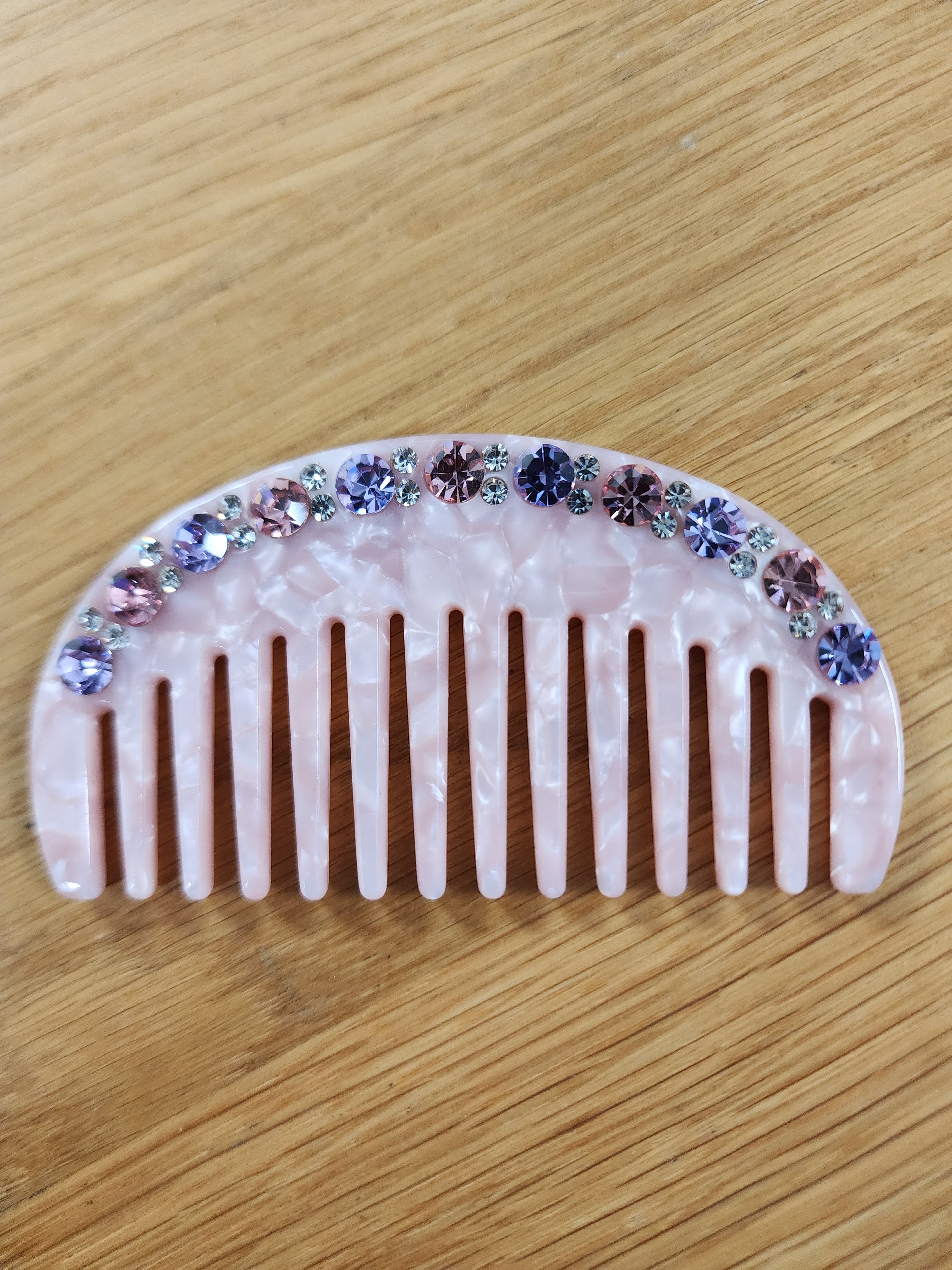 Rhinestone Comb