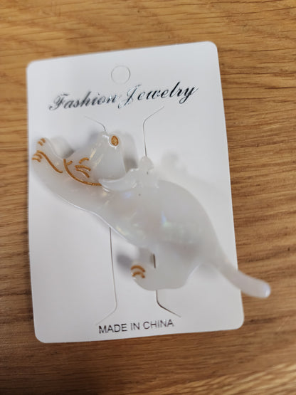 Stretching Cat Clip