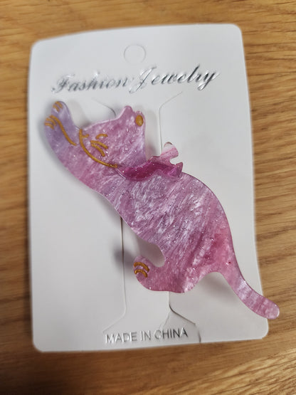 Stretching Cat Clip